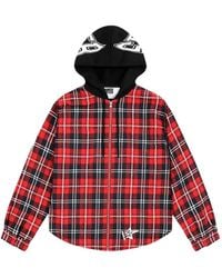 Sp5der - Zip-Up Shirt Jacket - Lyst