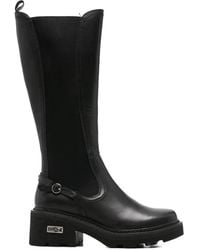 Cult - Leather Knee-High Boots - Lyst
