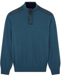 Paul & Shark - X Loro Piana Half-Zip Sweater - Lyst