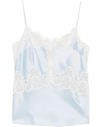 Sandro - Top Smanicato Con Finiture - Lyst