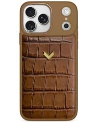 Velante - Coque D'Iphone 17 Pro Max À Effet Peau De Crocodile - Lyst