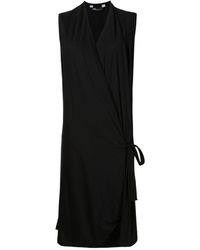 UMA | Raquel Davidowicz - Wrap-design Cotton Midi Dress - Lyst