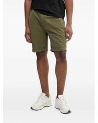 Alpha Industries - Drawstring-Waist Logo-Patch Shorts - Lyst