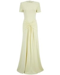 Roland Mouret - Robe Longue Waterfall À Design Drapé - Lyst