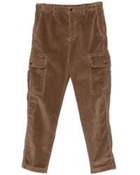 Incotex - Corduroy Cargo Trousers - Lyst