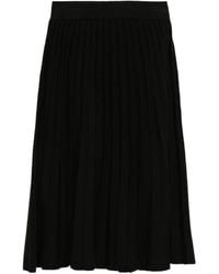 Blugirl Blumarine - Pleated Midi Skirt - Lyst