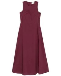 ViCOLO - Sleeveless Side-Slit Midi Dress - Lyst