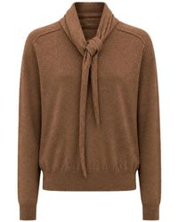 Nicholas - Tie-Neck Sweater - Lyst