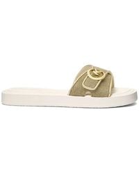 Michael Kors - Logo Pool Slide Sandals - Lyst
