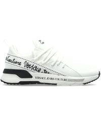 Versace Jeans Couture - Logo-Print Sneakers - Lyst