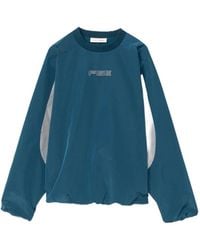 Fear Of God - Logo-Print Panelled Sweatshirt - Lyst