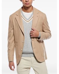 Brunello Cucinelli - Single-Breasted Notch-Lapel Blazer - Lyst