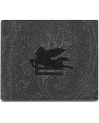 Etro - Pagaso-Motif Printed Wallet - Lyst