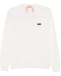 N°21 - Logo-Patch Sweater - Lyst