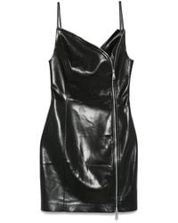 Nanushka - Faux-Leather Mini Dress - Lyst
