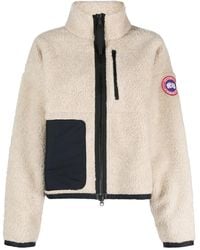 Canada Goose - Neutral Simcoe Fleece Jacket - Lyst