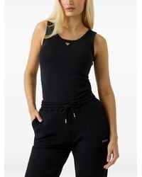 Guess - Triangle-Logo Tank Top - Lyst