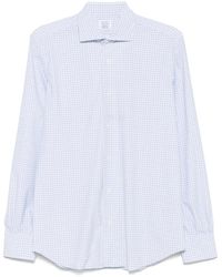 Mazzarelli - Hemd Mit Geometrischem Print - Lyst