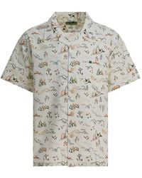 Montbell - Buttoned Print Shirt - Lyst
