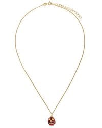True Rocks - Skull Pendant Necklace - Lyst