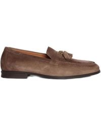 Doucal's - Tassel Suede Loafers - Lyst