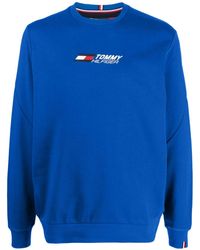 Tommy Hilfiger - Sweatshirt mit Logo-Print - Lyst