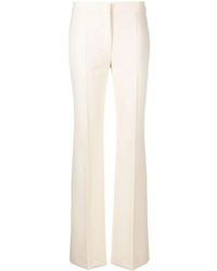 Moschino - High-Waisted Straight-Leg Trousers - Lyst