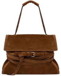 Moschino - Tie Me Medium Shoulder Bag - Lyst