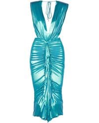 Alexandre Vauthier - Draped Dress - Lyst