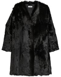 Jil Sander - V-Neck Coat - Lyst