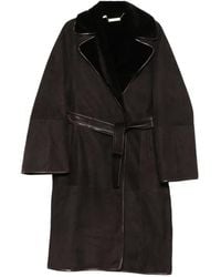 Nour Hammour - Manteau Lourdes À Boutonnière Croisée - Lyst
