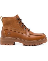 Timberland - Moc-Toe Lace-Up Boots - Lyst
