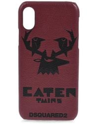 DSquared² - Logo-Print Iphone X Phone Case - Lyst