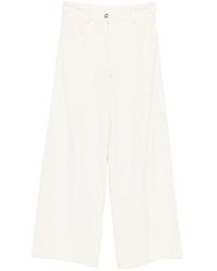 forte_forte - Corduroy Wide-Leg Trousers - Lyst