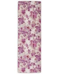Twinset - Floral Stole With Logo - Lyst