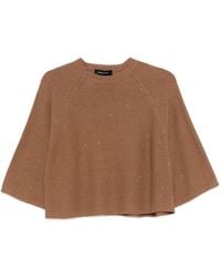 Fabiana Filippi - Embellished Jersey Sweater - Lyst