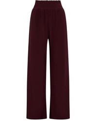 Maliparmi - Elasticated-Waist Straight Trousers - Lyst