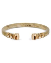 Gas Bijoux - Sarina Stone Detail Cuff Bracelet - Lyst