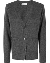 Roberto Collina - V-Neck Button-Up Cardigan - Lyst