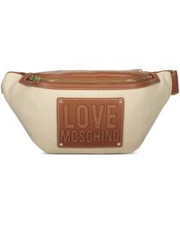 Love Moschino - Logo-Appliqué Belt Bag - Lyst