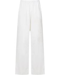 Amir Slama - Elasticated-Waistband Straight-Leg Trousers - Lyst