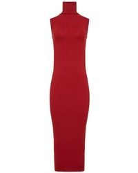 Wolford - Seamless Turtleneck Midi Dress - Lyst