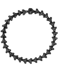 David Yurman - Armory Armband Aus Titan Mit Schwarzen Diamanten - Lyst
