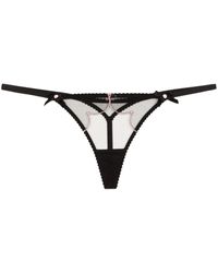 Agent Provocateur - Lorna Scallop-detail Thong - Lyst