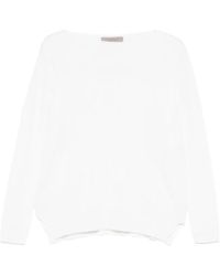 D.exterior - Boat-Neck Sweater - Lyst
