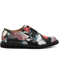 Undercover - Graphic-Print Oxford Shoes - Lyst