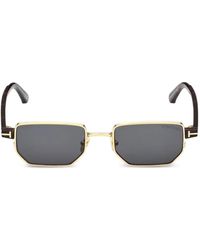 Tom Ford - Geometric-Frame Sunglasses - Lyst