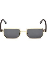 Tom Ford - Geometric-Frame Sunglasses - Lyst
