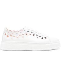 Agl Attilio Giusti Leombruni - Leather Sneakers - Lyst