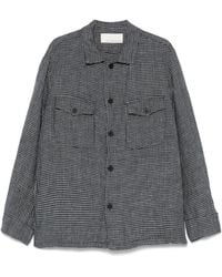 Original Vintage Style - Veste En Lin À Design Structuré - Lyst